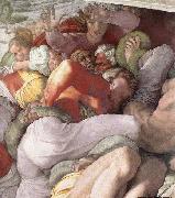 Michelangelo Buonarroti The Brazen Serpent France oil painting artist